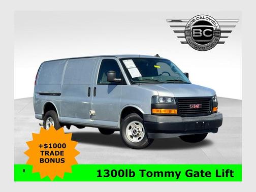 Quicksilver Metallic 2020 GMC Savana 3500 Work Van