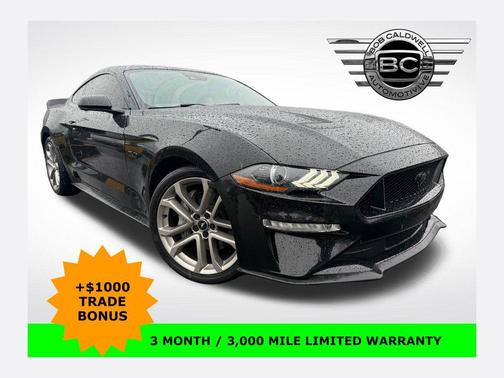 Shadow Black 2021 Ford Mustang GT Premium