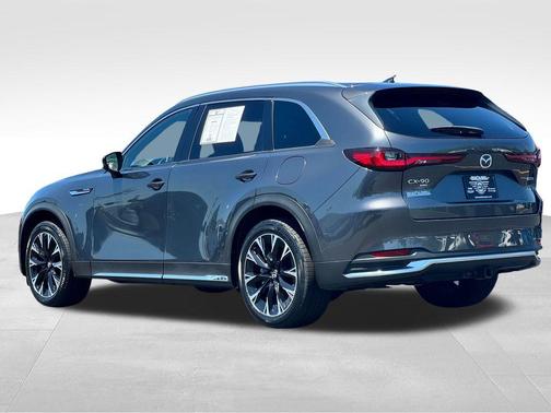 Machine Gray Metallic 2024 Mazda CX-90 PHEV Premium Plus