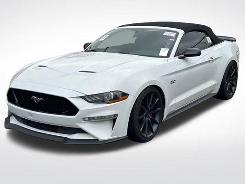 Oxford White 2018 Ford Mustang GT Premium