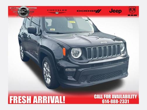 Black Clearcoat 2022 Jeep Renegade Sport