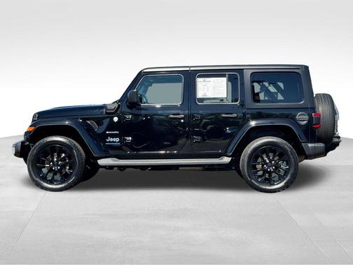 Black Clearcoat 2023 Jeep Wrangler 4xe Sahara
