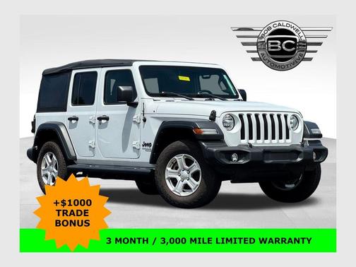 Bright White Clearcoat 2021 Jeep Wrangler Unlimited Sport