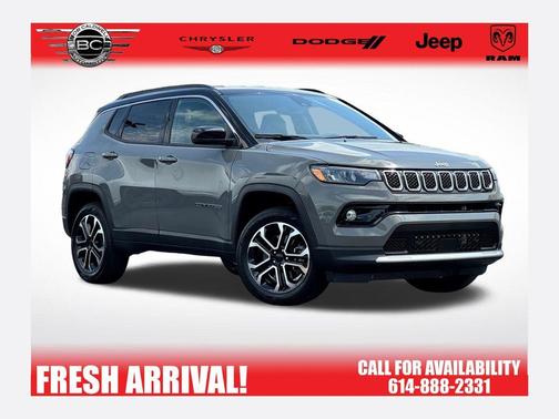 Sting Gray Clearcoat 2023 Jeep Compass Limited