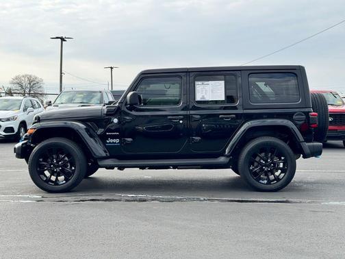 Black Clearcoat 2023 Jeep Wrangler 4xe Sahara