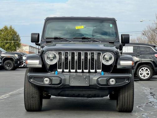 Black Clearcoat 2023 Jeep Wrangler 4xe Sahara