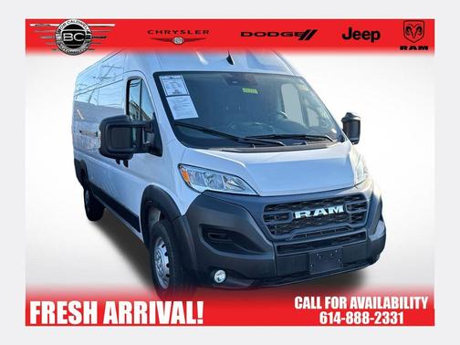 Bright White Clearcoat 2023 RAM ProMaster 3500 High Roof