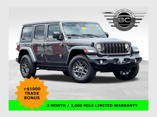 Granite Crystal Clearcoat Metallic 2024 Jeep Wrangler Sport