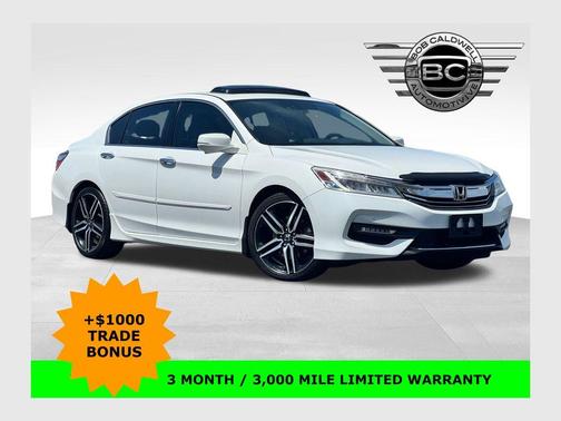 White Orchid Pearl 2016 Honda Accord Touring