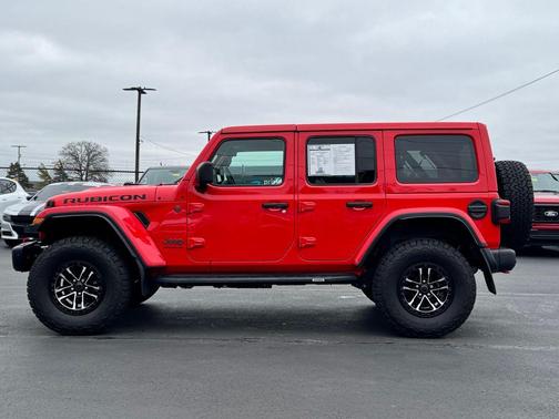 Firecracker Red Clearcoat 2024 Jeep Wrangler Rubicon
