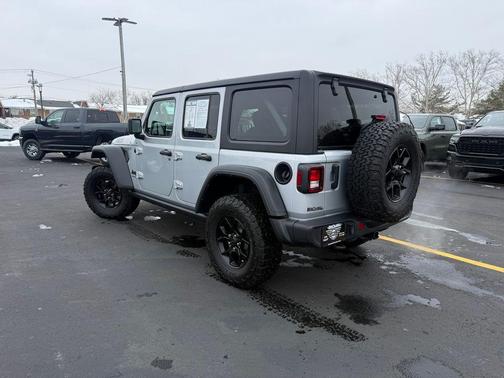 Silver Zynith Clearcoat 2024 Jeep Wrangler Sport