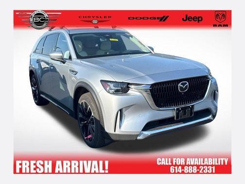 Sonic Silver Metallic 2024 Mazda CX-90 PHEV Premium Plus