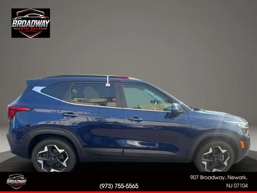Dark Ocean Blue 2024 Kia Seltos EX