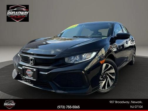 Crystal Black Pearl 2019 Honda Civic LX