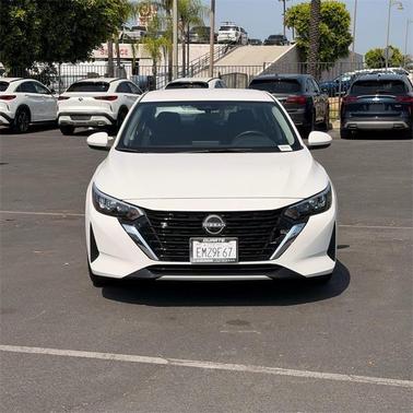 Cloud White 2025 Nissan Sentra S