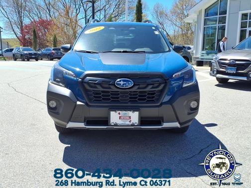 Geyser Blue 2022 Subaru Forester Wilderness