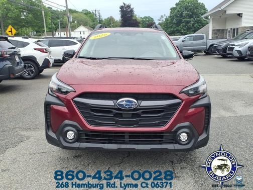 Crimson Red Pearl 2025 Subaru Outback Premium