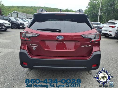 Crimson Red Pearl 2025 Subaru Outback Premium