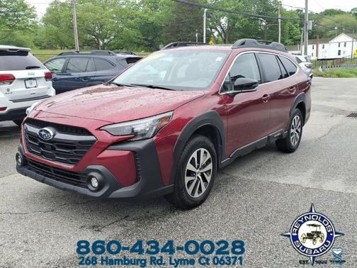 Crimson Red Pearl 2025 Subaru Outback Premium
