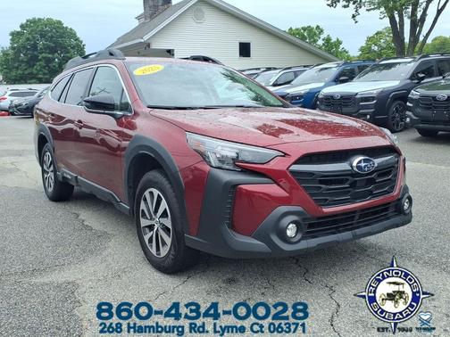 Crimson Red Pearl 2025 Subaru Outback Premium