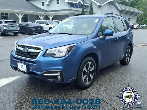 Quartz Blue Pearl 2018 Subaru Forester 2.5i Limited