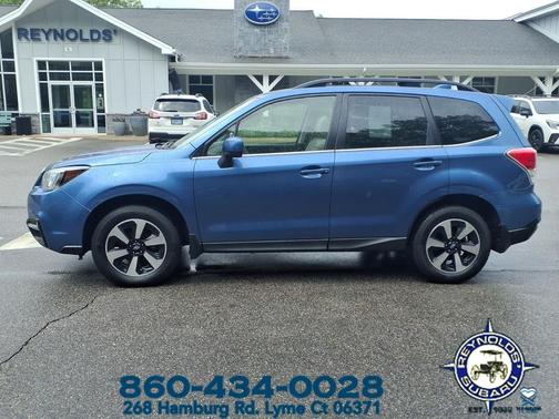 Quartz Blue Pearl 2018 Subaru Forester 2.5i Limited
