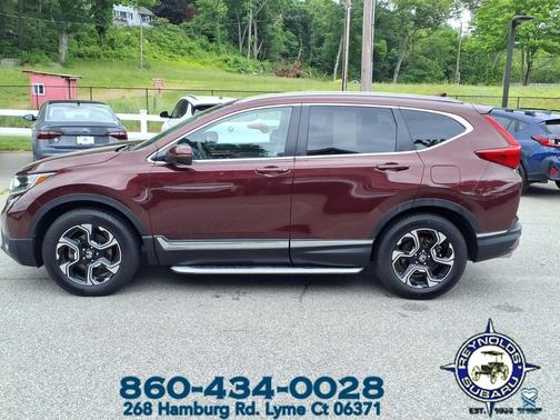 Red 2019 Honda CR-V Touring