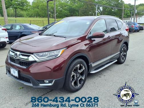 Red 2019 Honda CR-V Touring