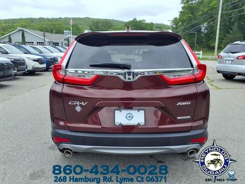 Red 2019 Honda CR-V Touring