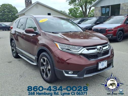 Red 2019 Honda CR-V Touring