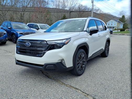 Crystal White Pearl Blackgray 2026 Subaru Forester Sport