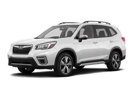 Crystal White Pearl Black 2020 Subaru Forester Touring