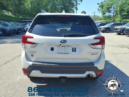 Crystal White Pearl Black 2020 Subaru Forester Touring