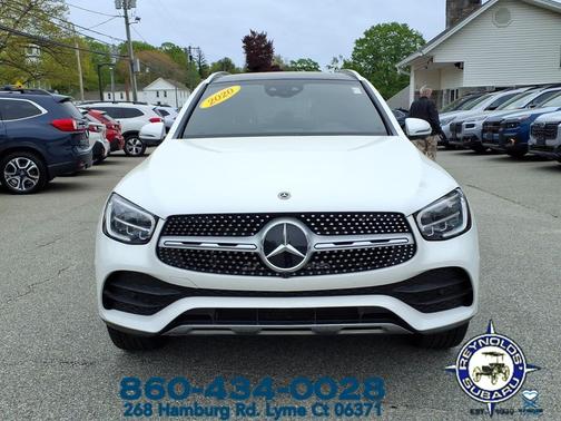 White 2020 Mercedes-Benz GLC 300 4MATIC