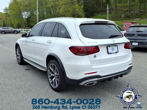 White 2020 Mercedes-Benz GLC 300 4MATIC