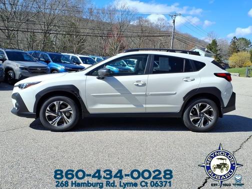 Crystal White Pearl 2024 Subaru Crosstrek Premium