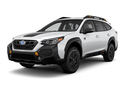 Crystal White Pearl Gray 2025 Subaru Outback Wilderness