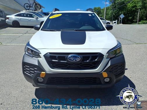 Crystal White Pearl Gray 2025 Subaru Outback Wilderness