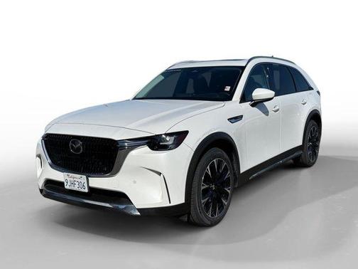 Rhodium White Metallic 2024 Mazda CX-90 PHEV Premium
