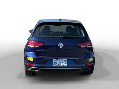 Atlantic Blue 2019 Volkswagen e-Golf SE