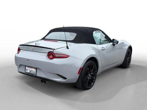 Gray Metallic 2025 Mazda MX-5 Miata Club