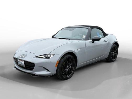 Gray Metallic 2025 Mazda MX-5 Miata Club
