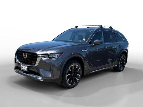 Machine Gray Metallic 2024 Mazda CX-90 PHEV Premium Plus