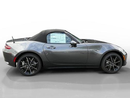 Machine Gray Metallic 2026 Mazda MX-5 Miata Grand Touring