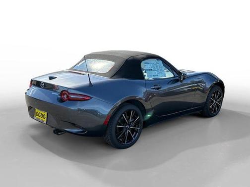 Machine Gray Metallic 2026 Mazda MX-5 Miata GRAND TOURING