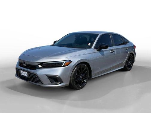 Lunar Silver Metallic 2022 Honda Civic Sport