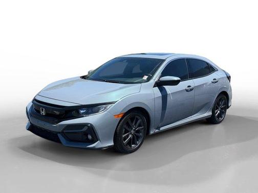Sonic Gray Pearl 2021 Honda Civic EX