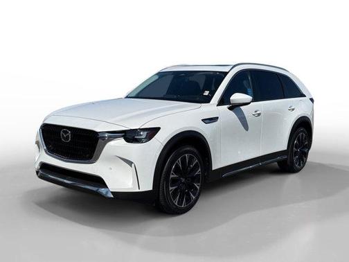Rhodium White Metallic 2024 Mazda CX-90 PHEV Premium