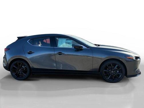 Machine Gray Metallic 2026 Mazda Mazda3 AWD w/Premium Package