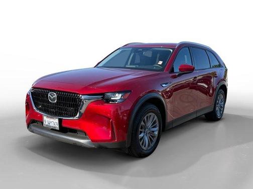 Soul Red Crystal Metallic 2024 Mazda CX-90 PHEV Preferred